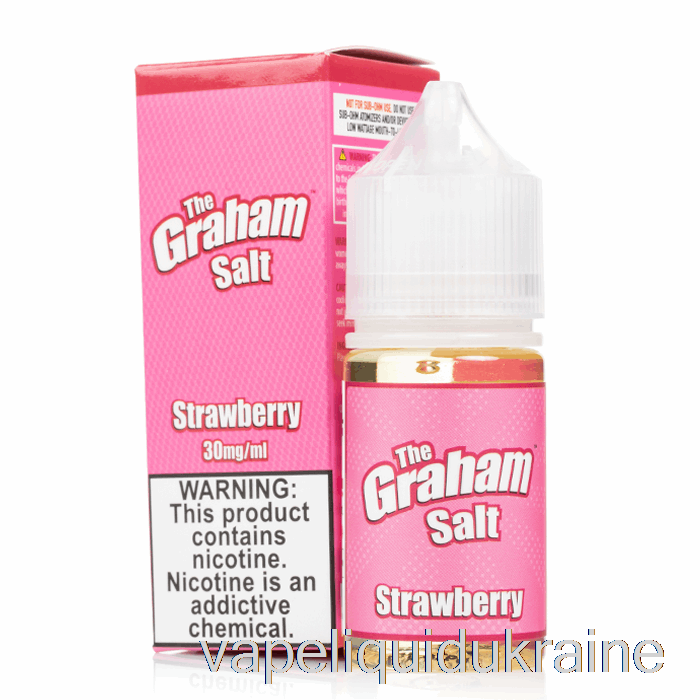 Vape Ukraine Strawberry SALT - The Graham - Mamasan E-Liquid - 30mL 30mg